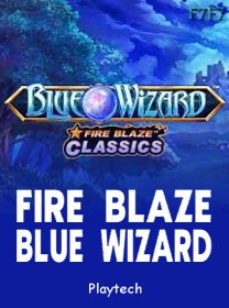 Fire Blaze Blue Wizard icon